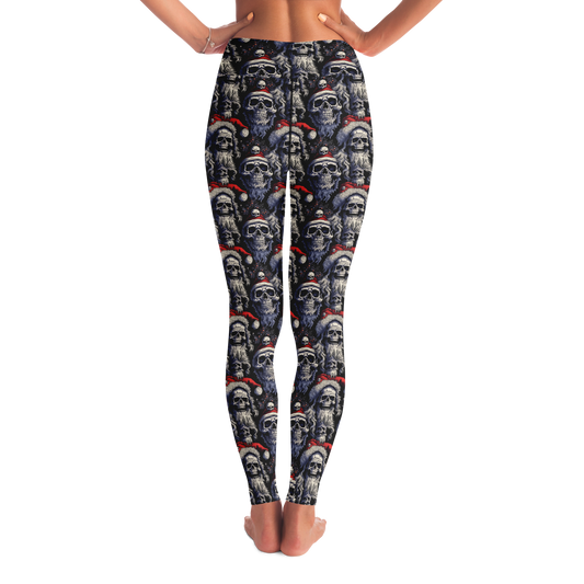 Santa Skullz Yoga Leggings