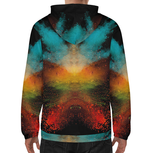 Chalk The Rainbow Lightweight Zippie