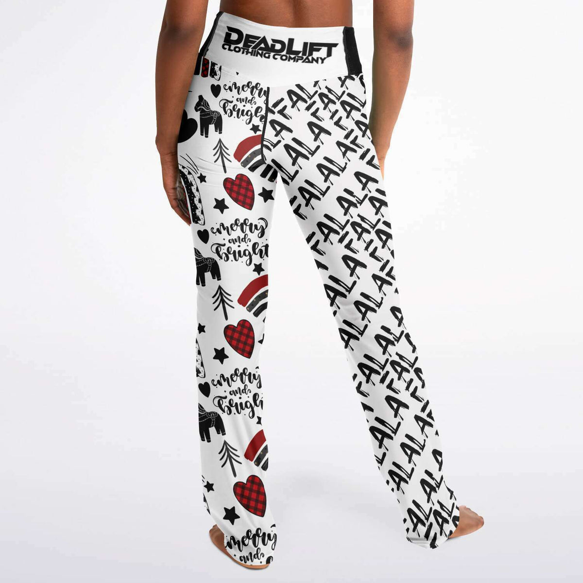 Merry, Bright and Fa La La! Flare Leggings