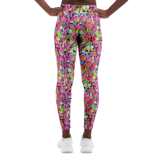 Valentines Day Candy Leggings