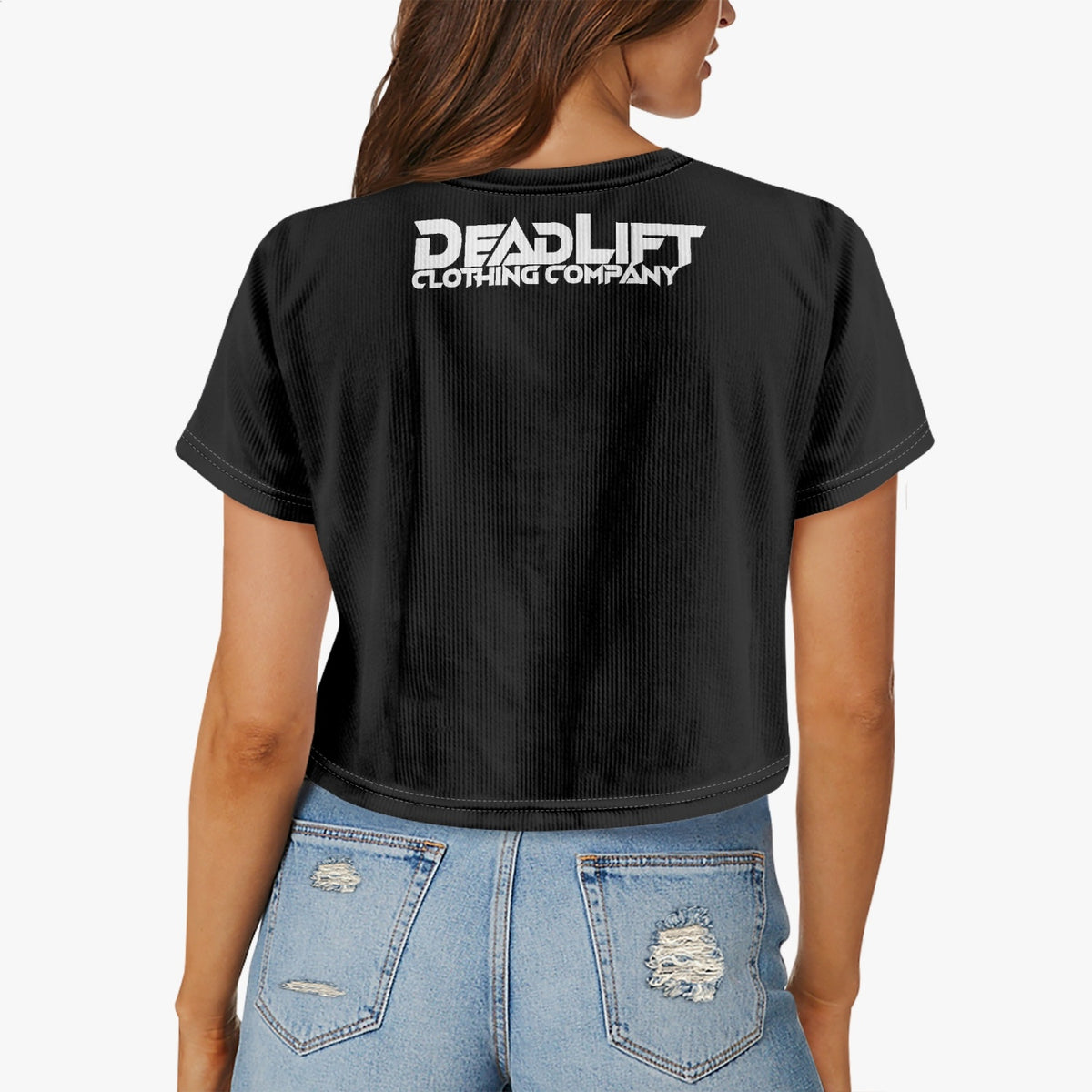 GIrl Lifterz Loose Crop Top Tee