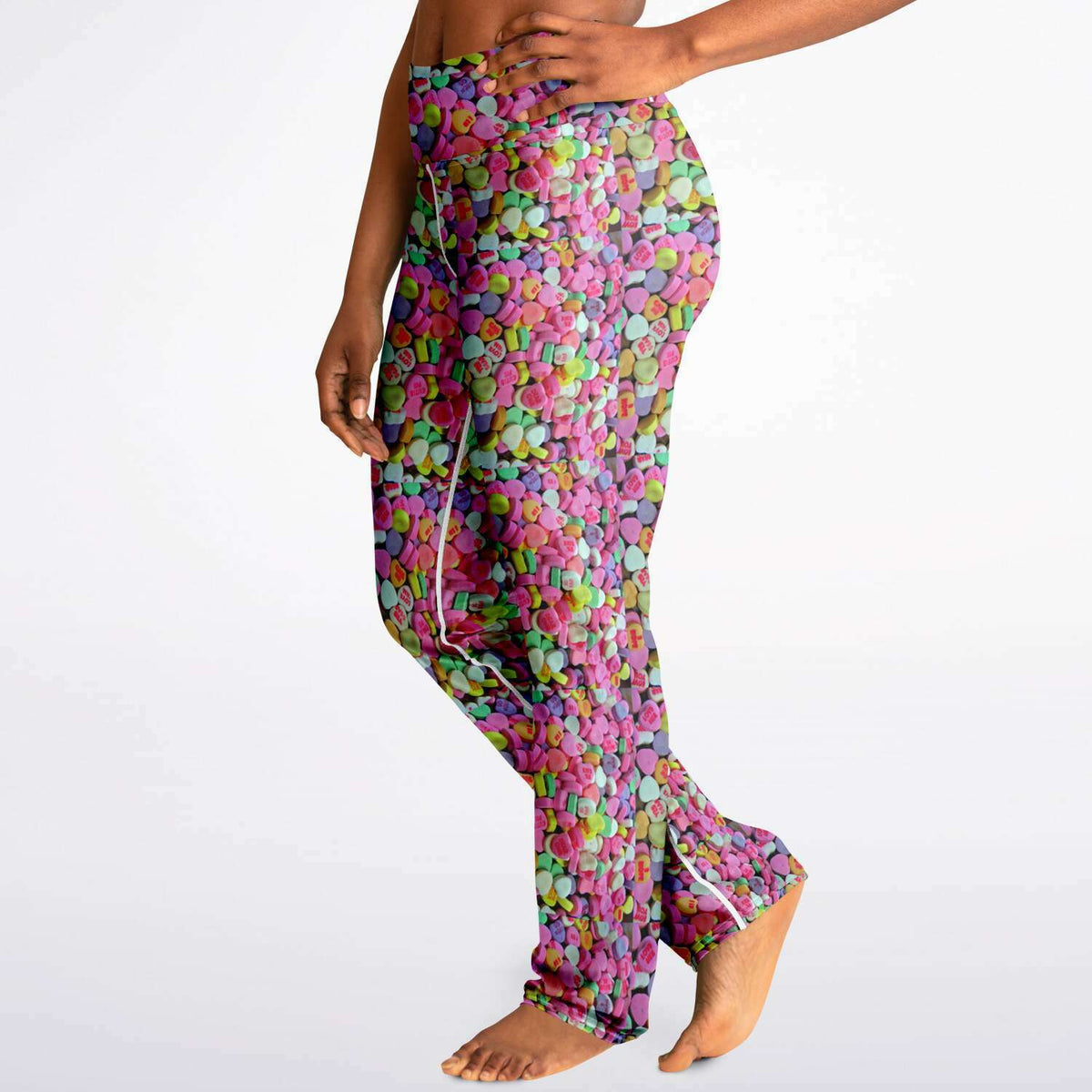 Valentines Day Candy Flare Leggings