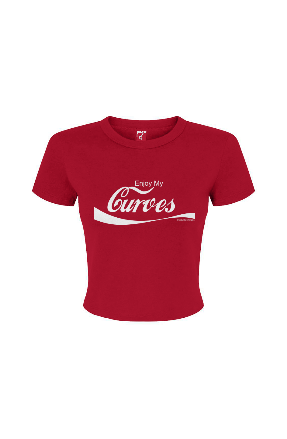 Curves Micro Rib Baby Tee