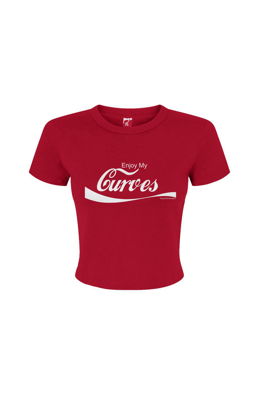 Curves Micro Rib Baby Tee