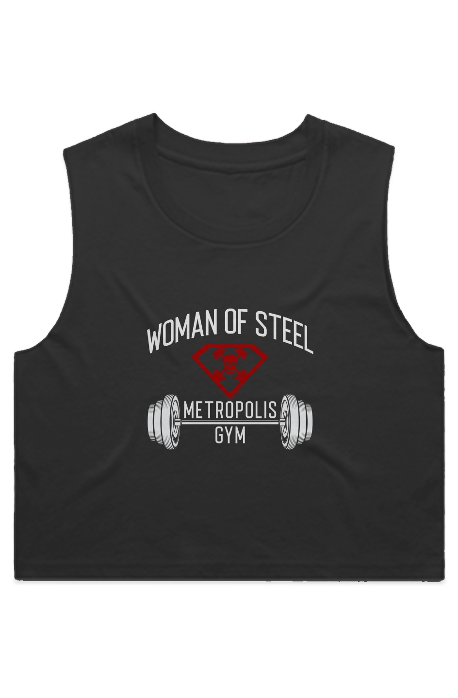 Metropolis Gym WOMAN CROP TANK