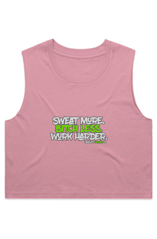 Sweat More CROP TANK