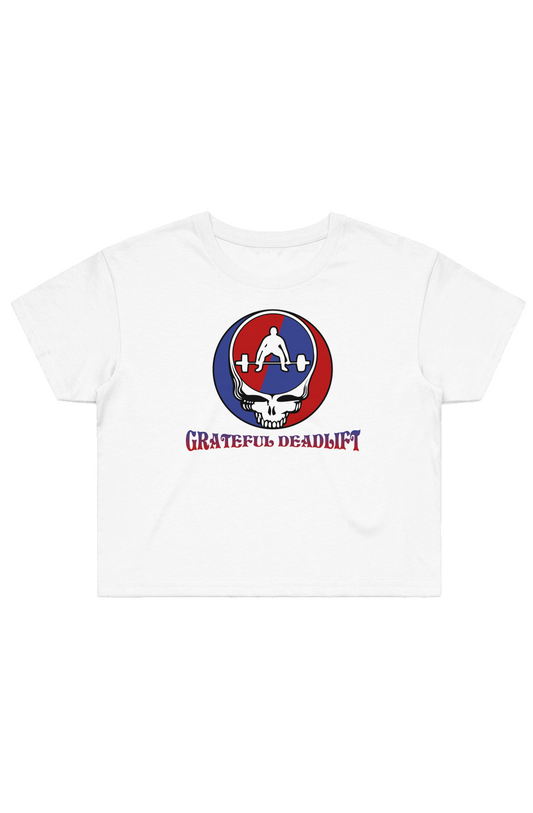 Grateful DeadLift Street Crop Tee