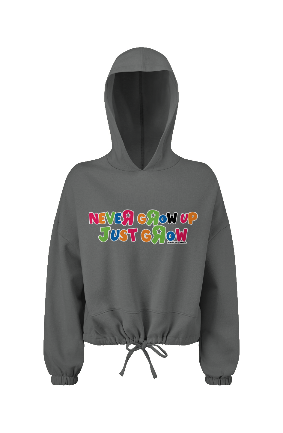 ToysRUs Cropped Oversize Hooded Sweatshirt