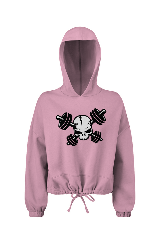 DLCC ALT Cropped Oversize Hooded Sweatshirt