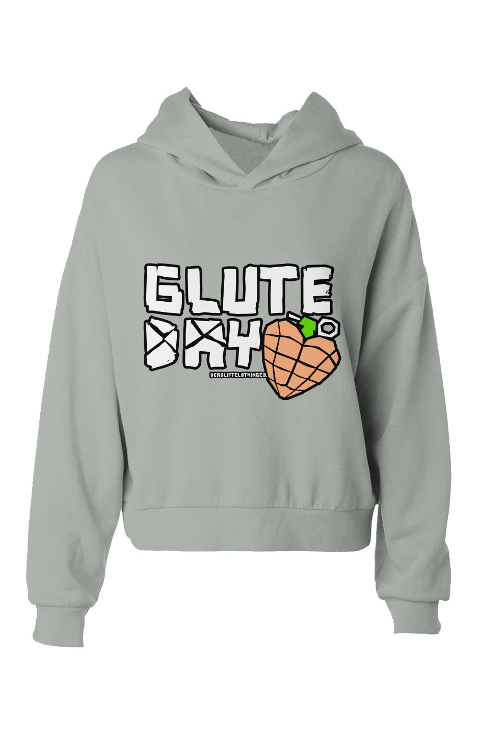 GreenDay Glutes hip height hoodie