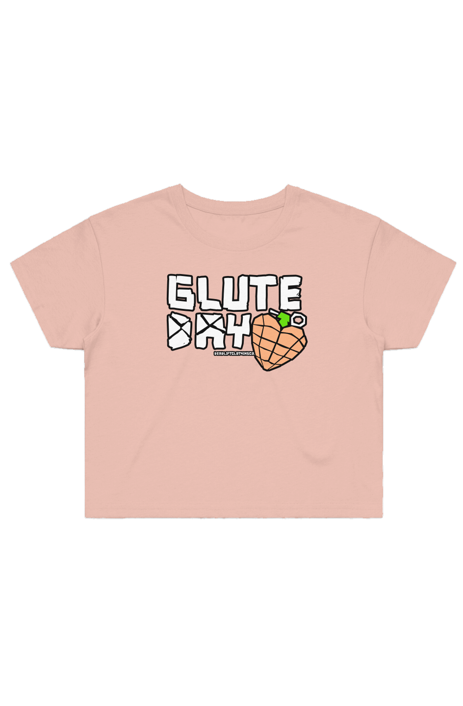GreenDay Glutes Street Crop Tee