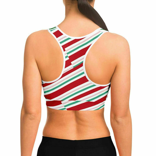 Christmas Rap Sports Bra
