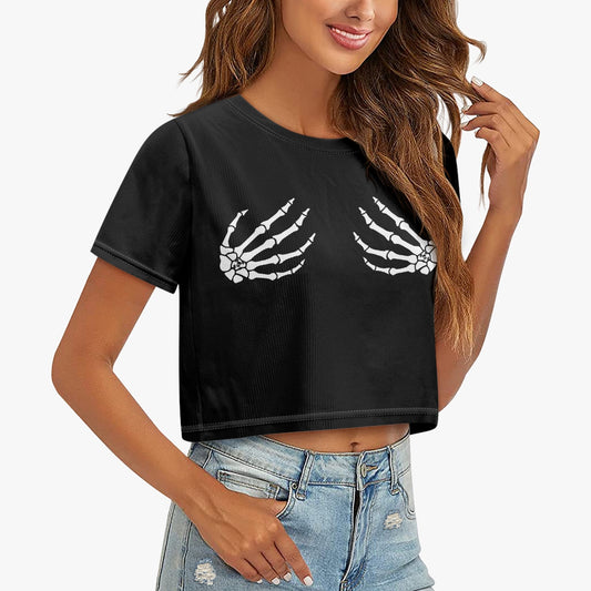 Get A Grip Loose Crop Top Tee