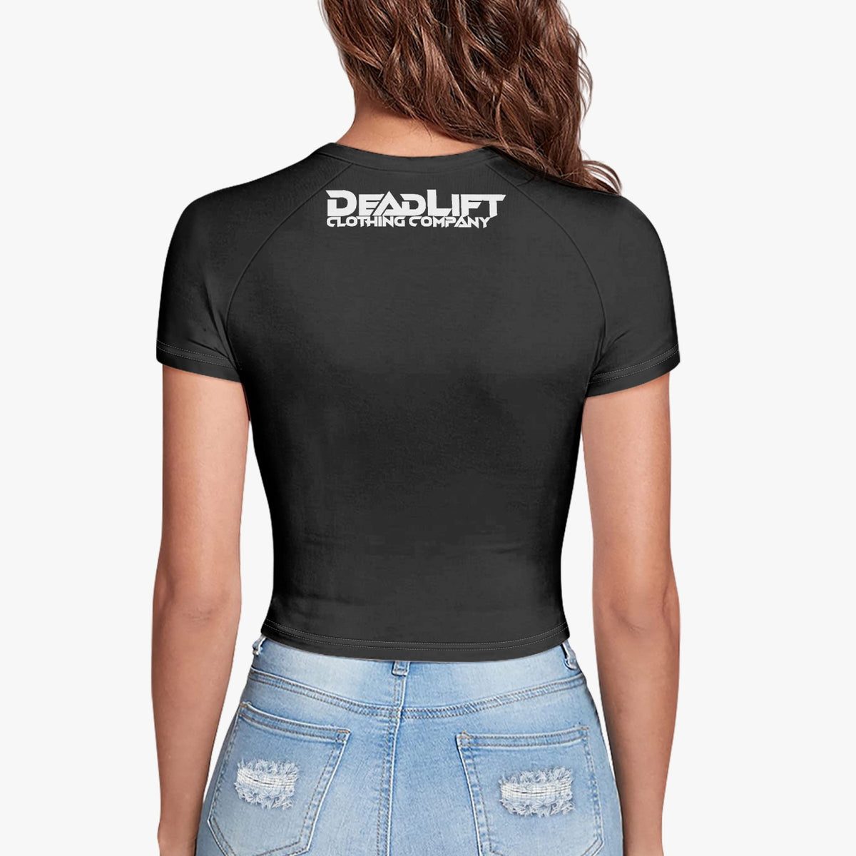 GIrl Lifterz Fitted Crop Top Tee