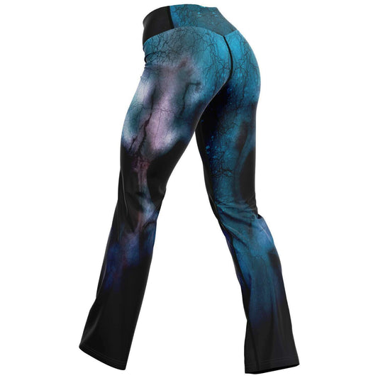 Blue Soul Flare Leggings
