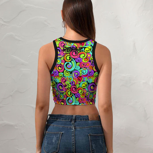 DeGroovy Cropped Slim Racerback