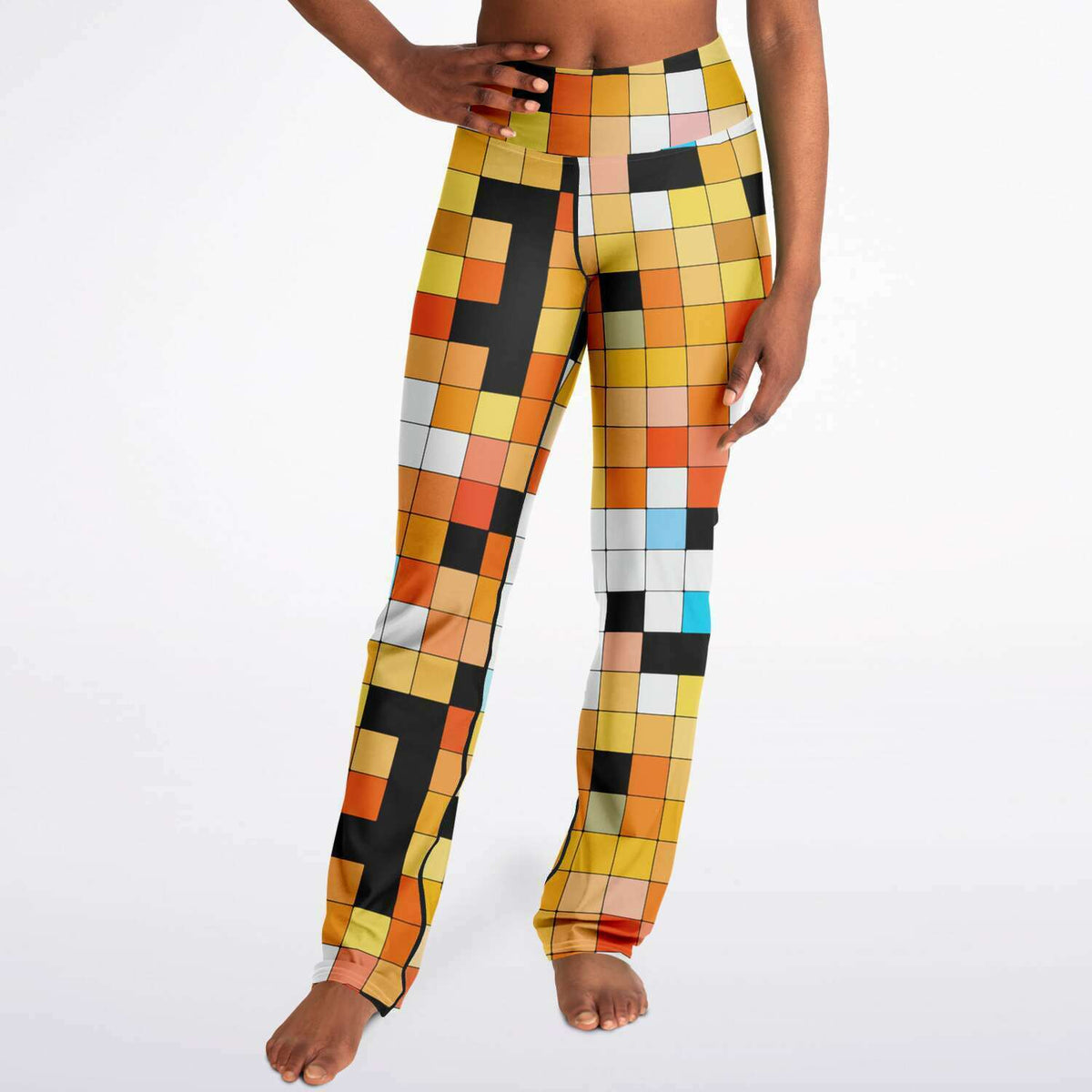Puzzled Flare Leggings