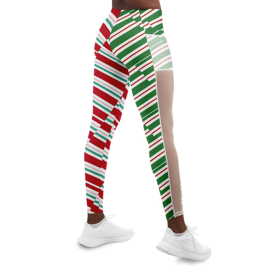 Christmas Rap Mesh Pocket Legging