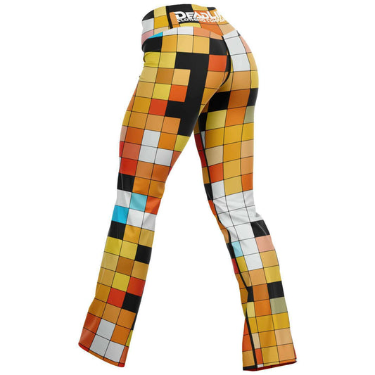 Puzzled Flare Leggings