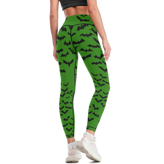 Batty Green Yoga Pants