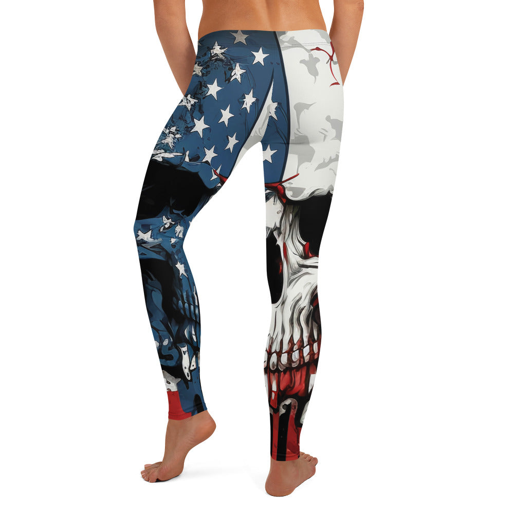 GFACE Patriot print Yoga Leggings