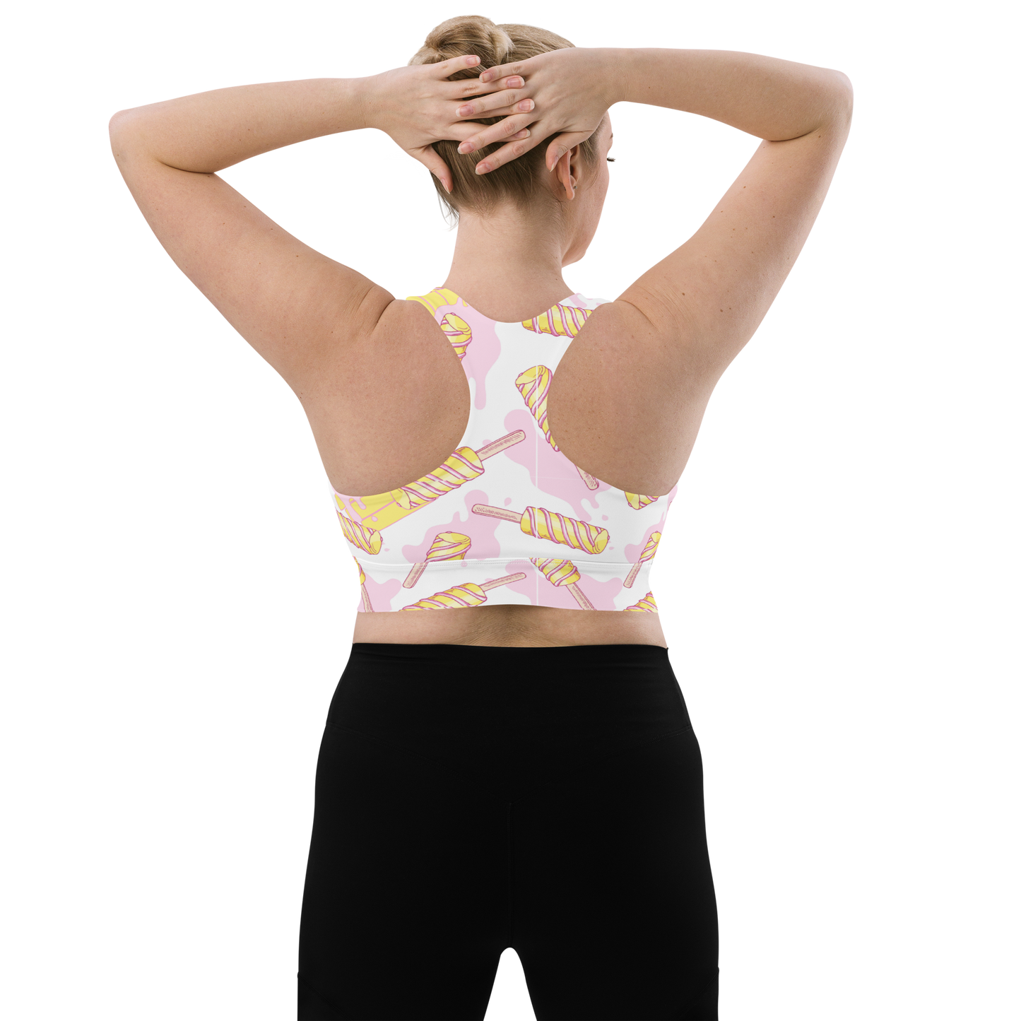 PushPop Longline sports bra