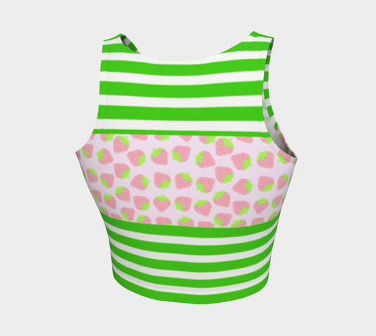Strawberry Shortcake Athletic Crop Top