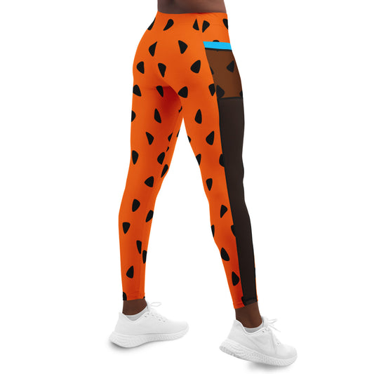 Yabba Dabba Mesh Pocket Legging