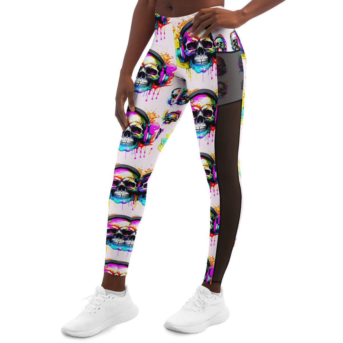 Music Is Dead Mesh Pocket Legging