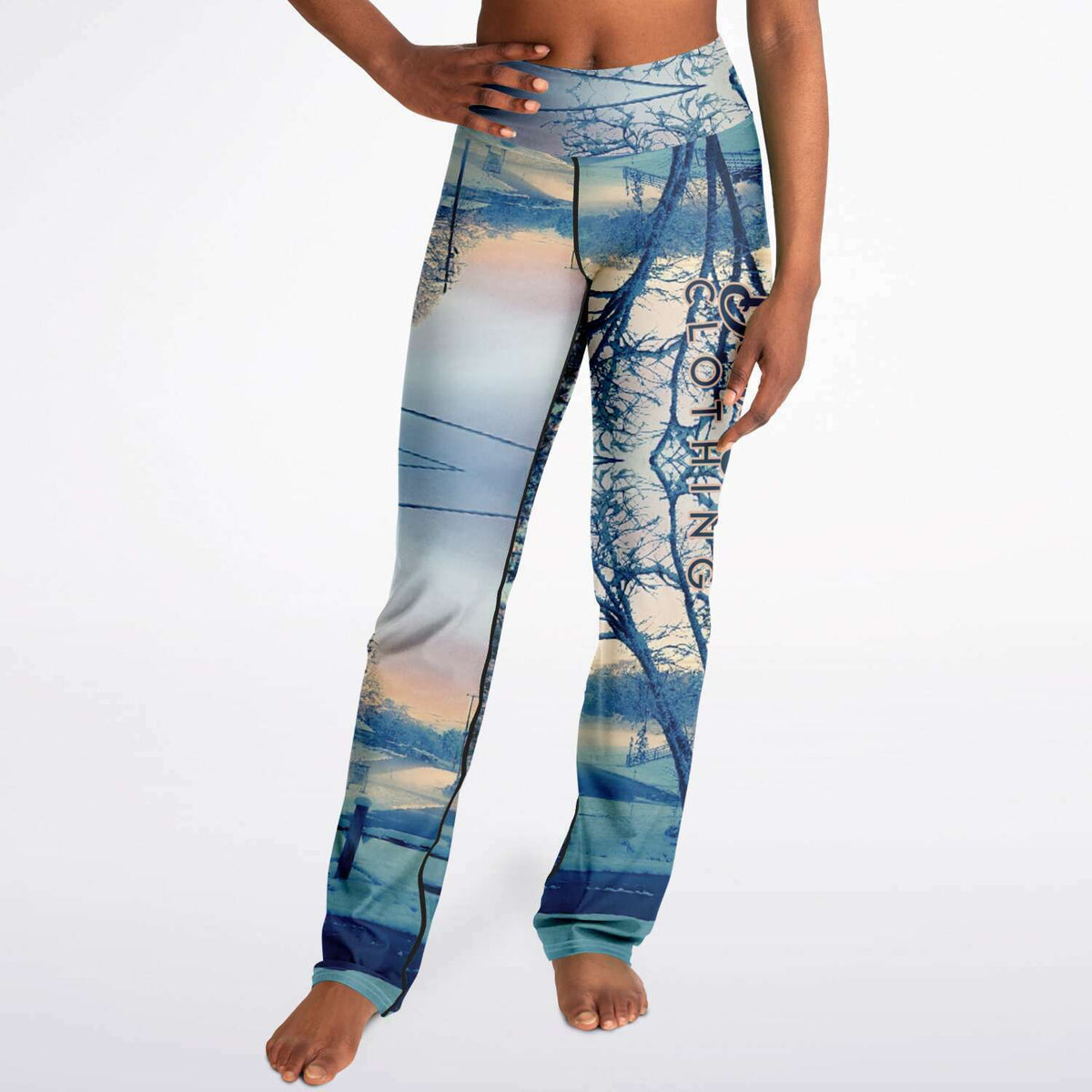 Winter Wonderland Flare Leggings