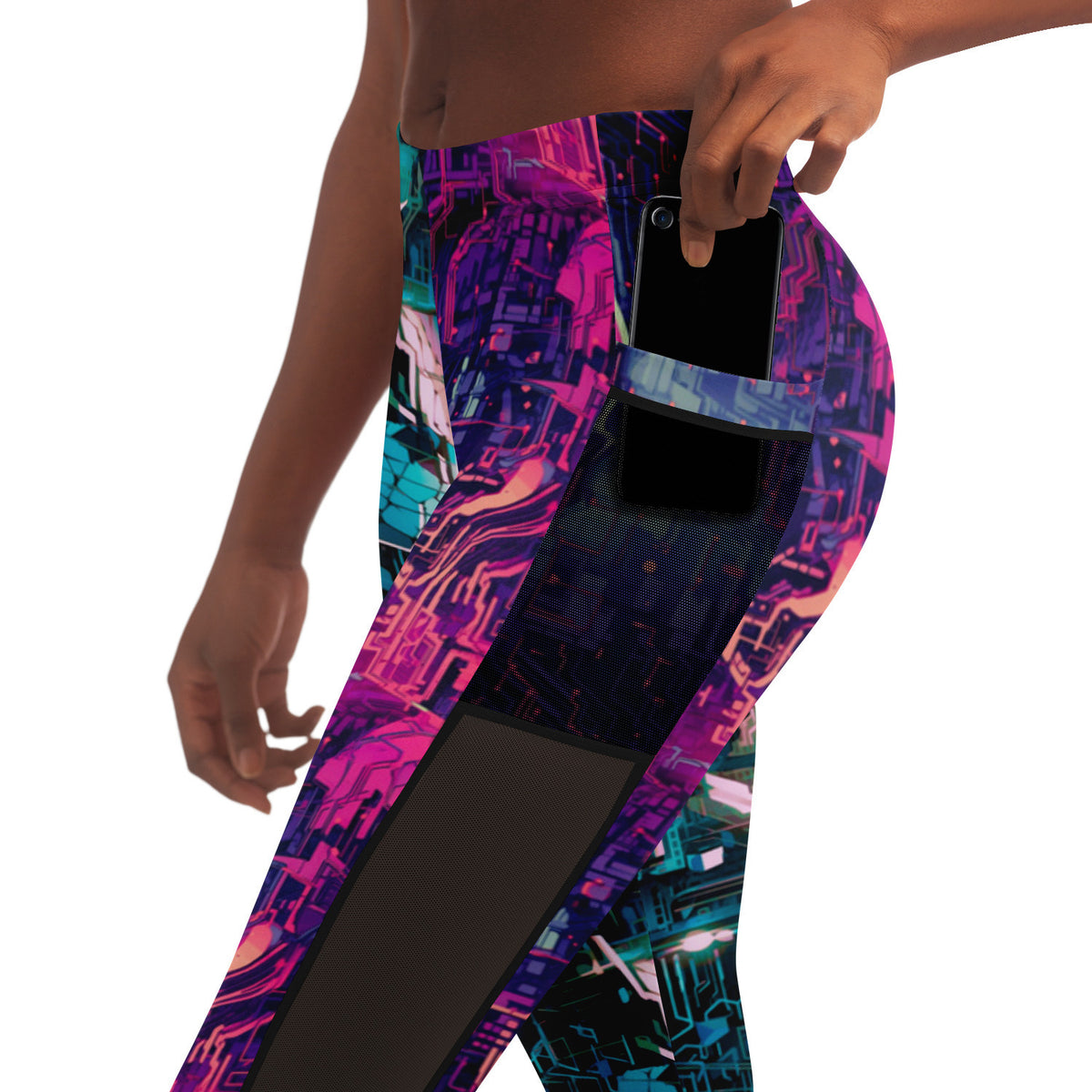CyberSkullNetik Mesh Pocket Legging