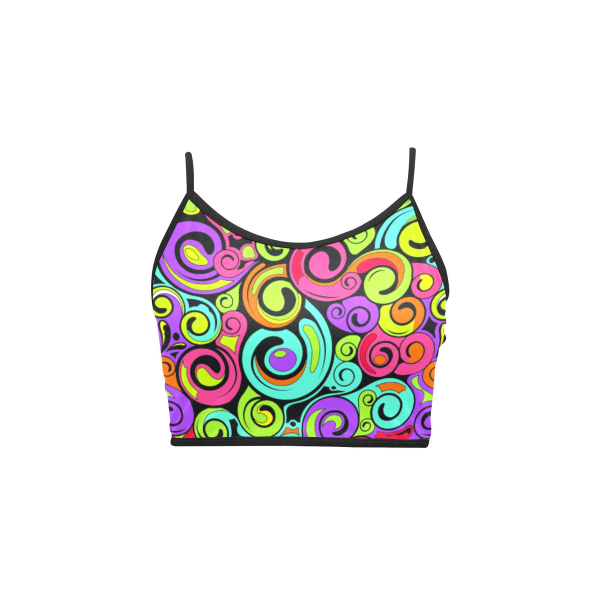 DeGroovy Spaghetti Strap Crop Top