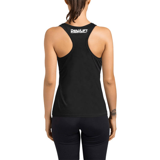 Proud Mom MC Piped Racerback