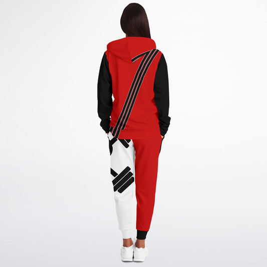 ColorBlocked Fashion Zippie & Jogger