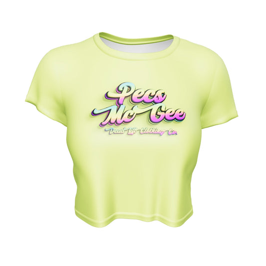 Pecs McGee Crop Tee