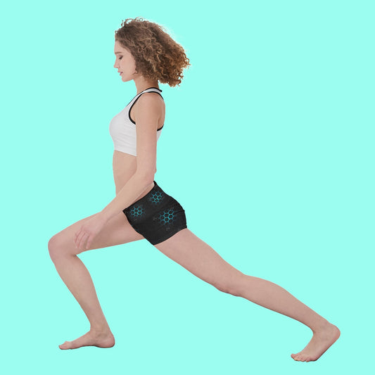 CarbonHex Yoga Shorts