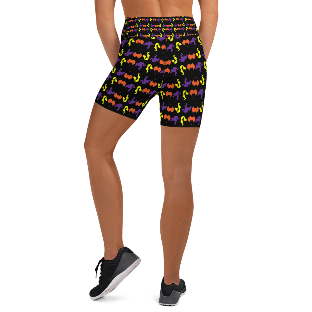 HocusPocus Camo Yoga Shorts