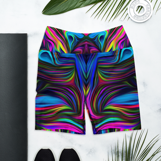 Marbleous Yoga Shorts