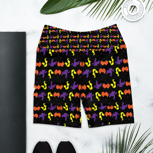 HocusPocus Camo Yoga Shorts