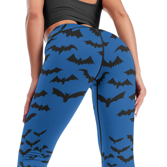 Batty Blue Yoga Pants