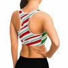 Christmas Rap Sports Bra
