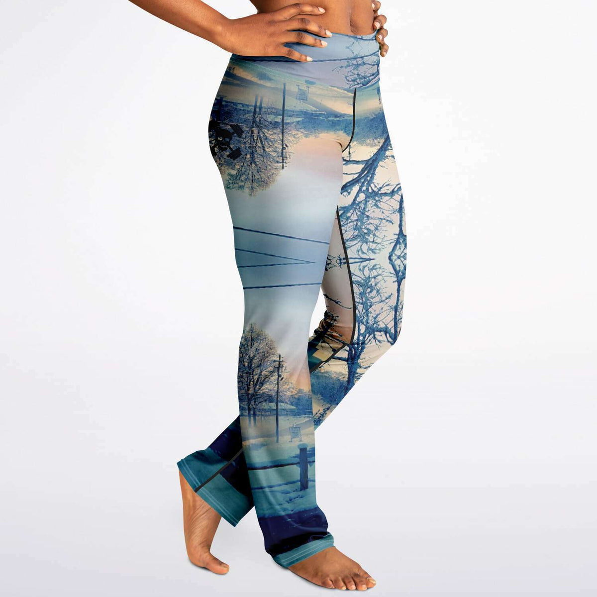 Winter Wonderland Flare Leggings