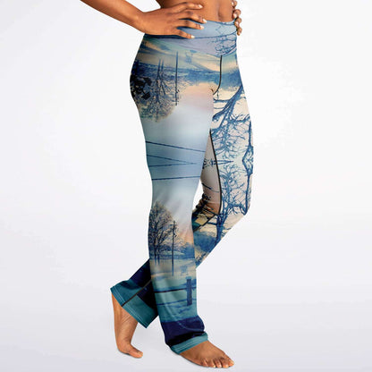 Winter Wonderland Flare Leggings