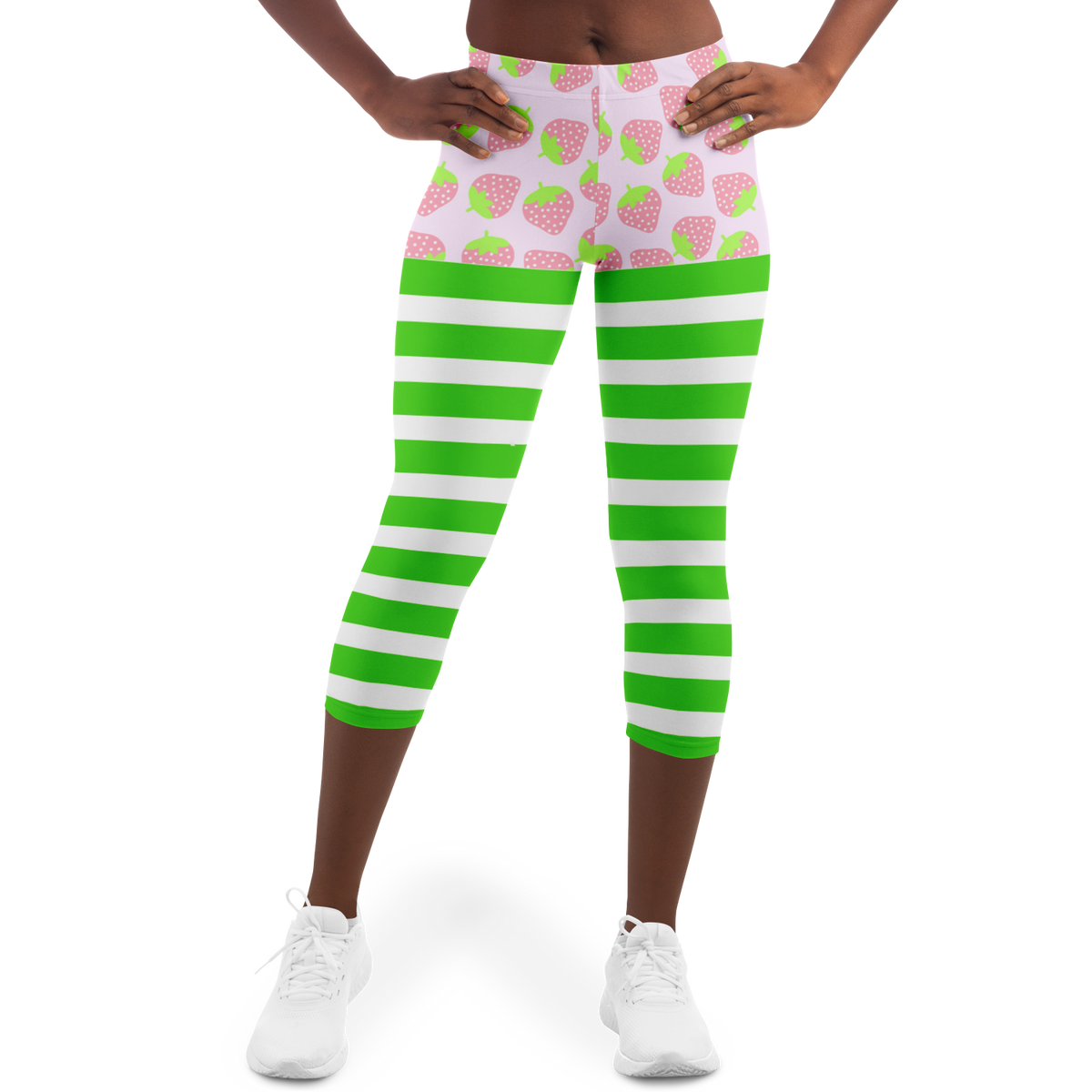 Strawberry Shortcake Capri Leggings