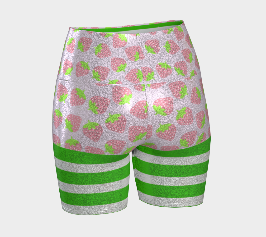 Strawberry Shortcake Glitter Yoga Short