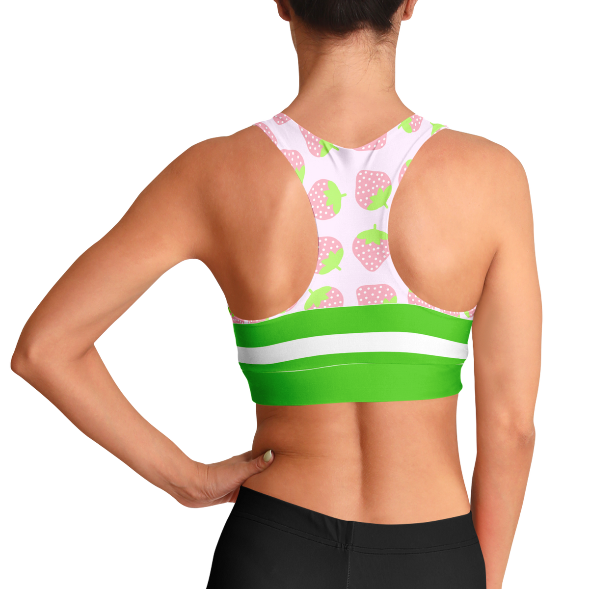 Strawberry Shortcake Padded Sports Bra