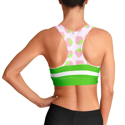 Strawberry Shortcake Padded Sports Bra