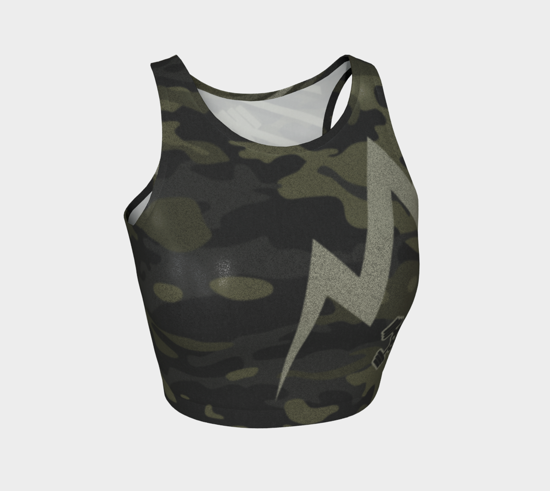 CamoUp Crop Top