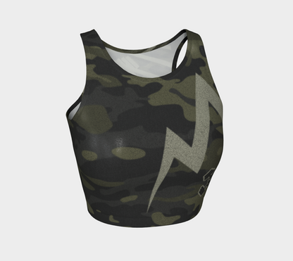 CamoUp Crop Top