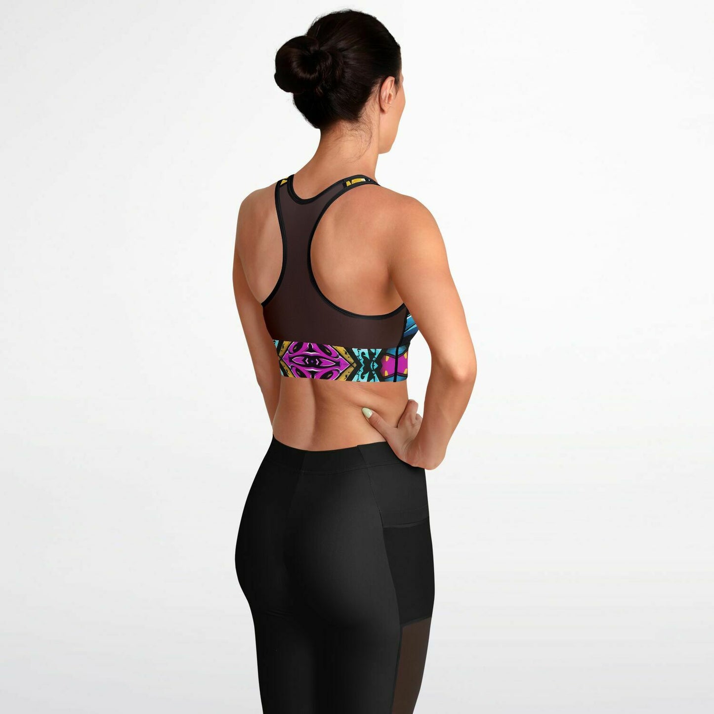 Urban Concept Mesh Padded Sports Bra